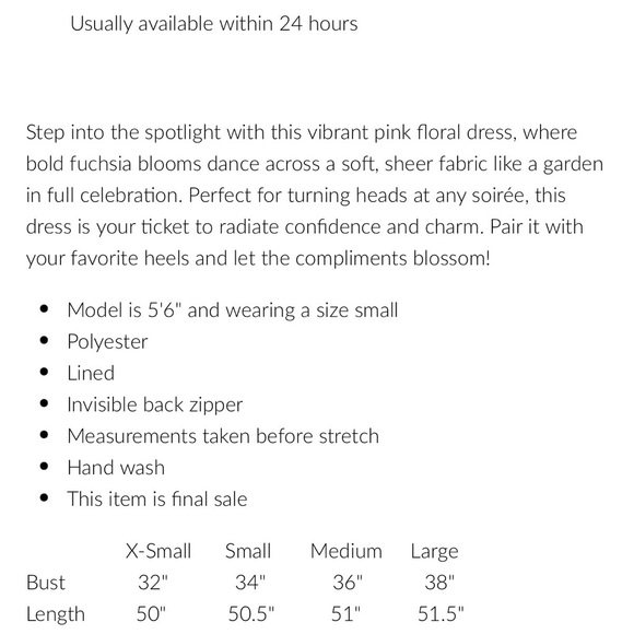 Elegant Pink Floral Maxi Dress - Picture 4 of 5